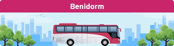 Fernbusbahnhof in Benidorm