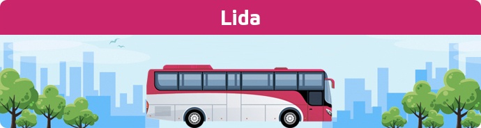 Fernbusbahnhof in Lida
