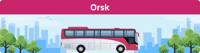 Fernbusbahnhof in Orsk